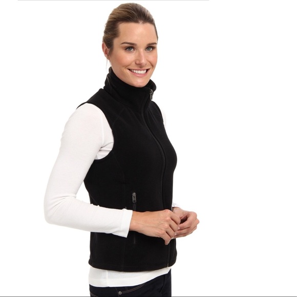 Patagonia Womens Vest Black Fleece Zip 